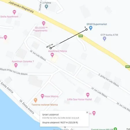 Apartament Nikica Selce